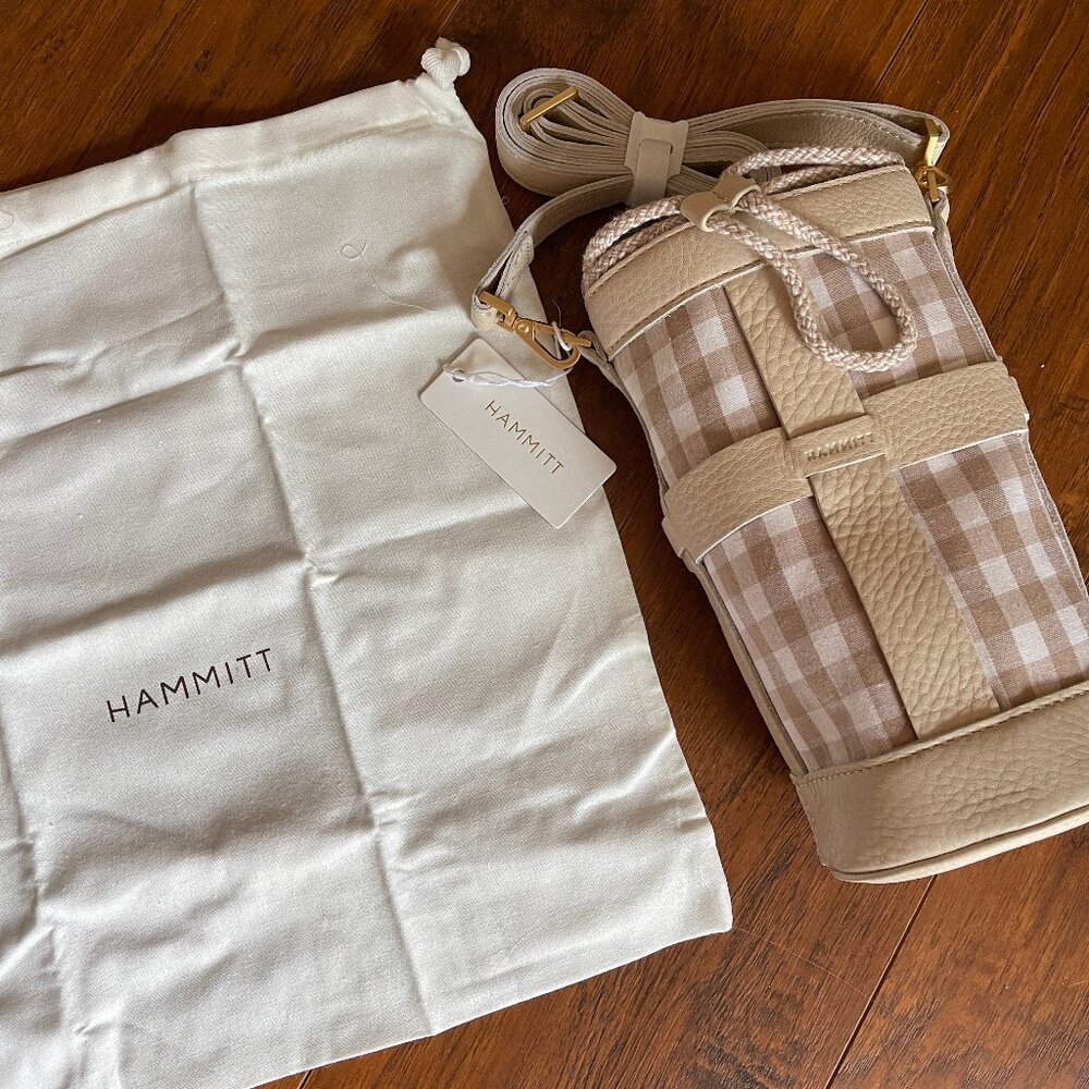 HARD TO FIND NWT Hammitt Runyon Dandelion Calico Crossbody Water Bottle Holder